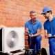 HVAC maintenance work