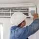 HVAC Worker check up