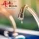 Dripping faucet with Airco Service logo