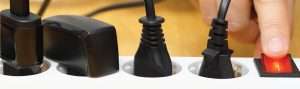 Switch with plungins